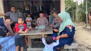 Kapolsek Siak Hulu Sambangi Warga Berharap Masyarakat Jauhi Penyakit Masyarakat